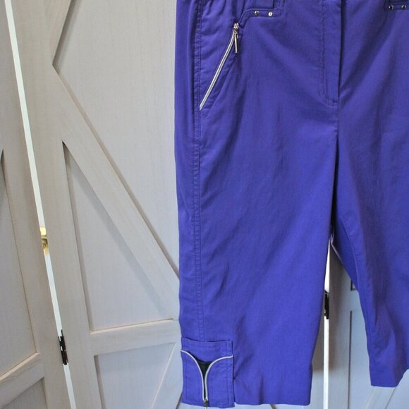 Jamie Sadock Golf Shorts Style 11331 in Rangoon Purple - Picture 5 of 5